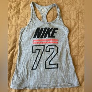 Nike grey workout tank
